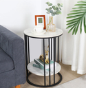Round Two Tier End Table