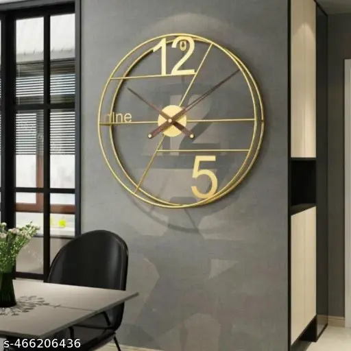 12&5 Asthetic Wall Clock 